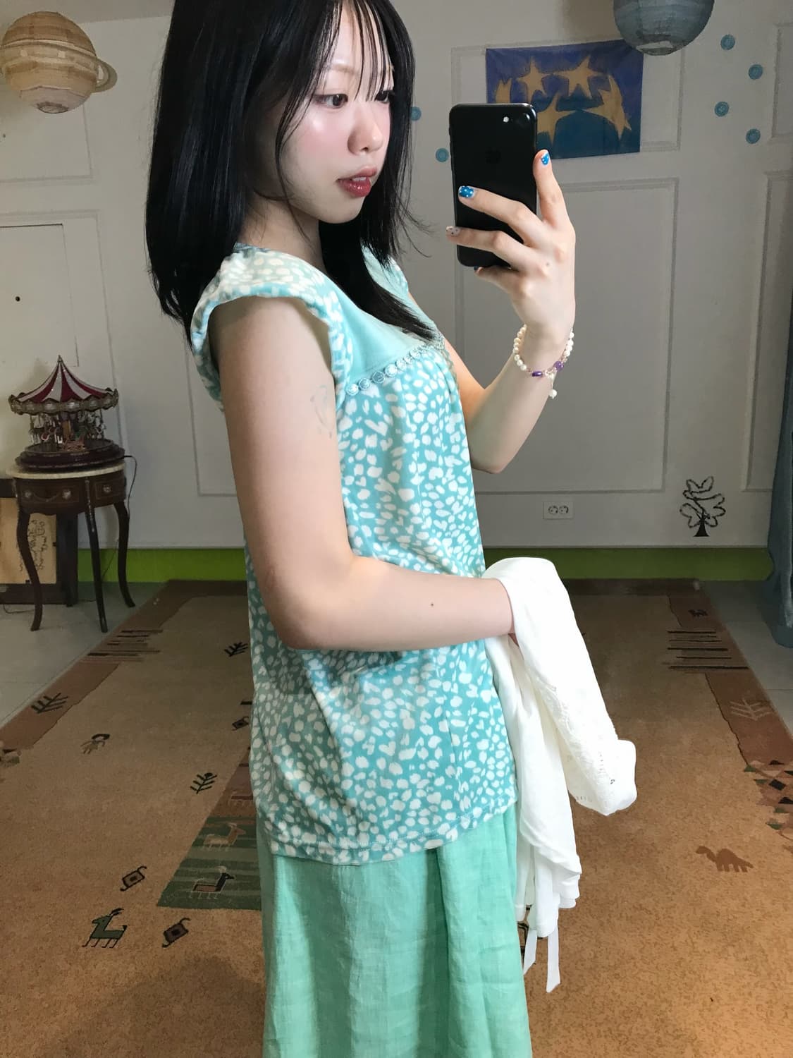 민트로 겹겹이 쌓은 레이어드 코디셋𖧧𓂃˖₊ 상품이미지6