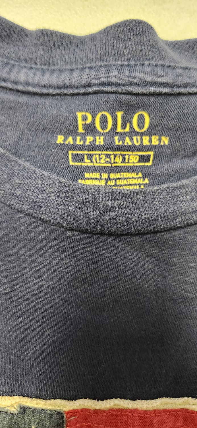 빈티지 폴로 성조기 L(12-14) 상품이미지3