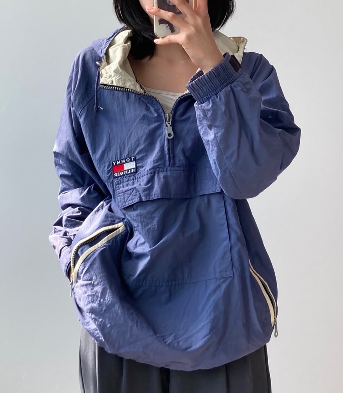 타미힐피거 반집업 바람막이 상품이미지1