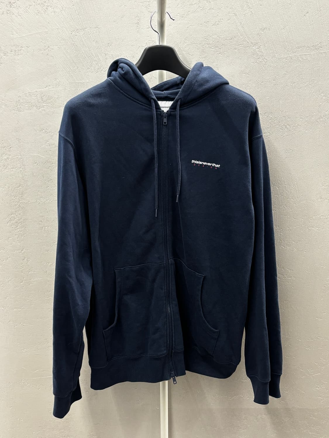 디스이즈네버댓 네이비 후드집업 XL 상품이미지2