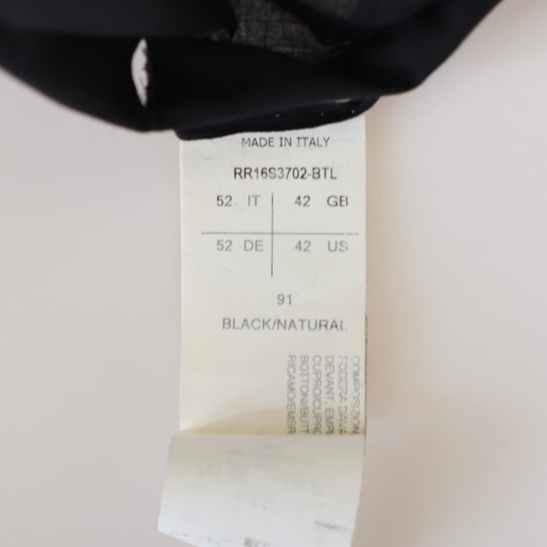 52 / Rick Owens 릭오웬스 런웨이 코튼 코트 상품이미지6