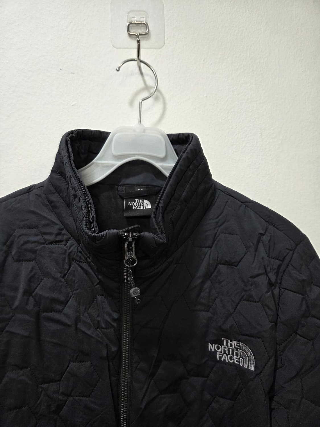 노스페이스 1211-7  네이비 퀼팅 경량 폴리패딩 자켓 여자90 상품이미지2