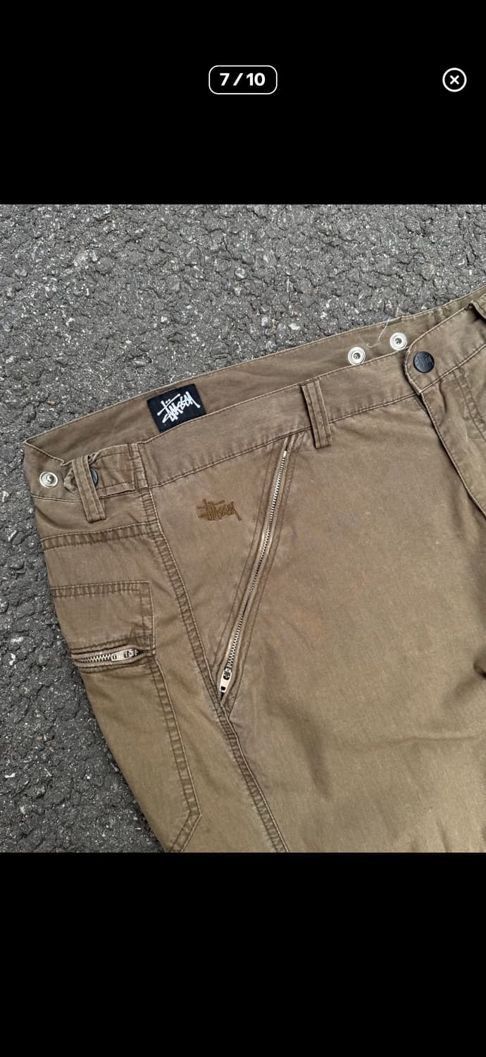 Stussy 90s 스투시 립스탑 피그먼트 카고 팬츠 상품이미지7