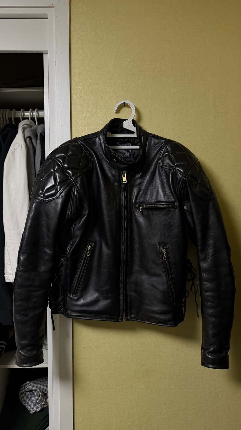 (유일) 카도야 EVO 패디드 라이더스 싱글 라이더스 재킷 가죽 재킷  상품이미지2