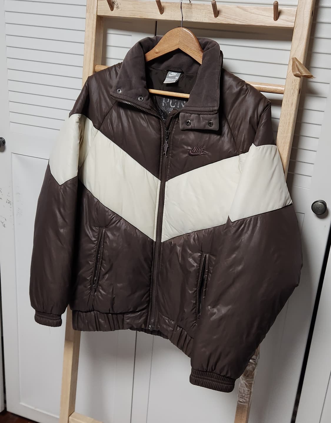대장 나이키 y2k 초코 브라운 패딩 점퍼 자켓 상품이미지4