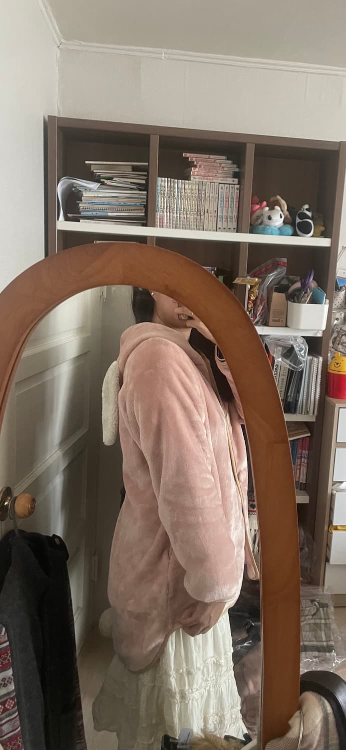 모리걸 빈티지 토끼 플리스 자켓 🐰💗 상품이미지5