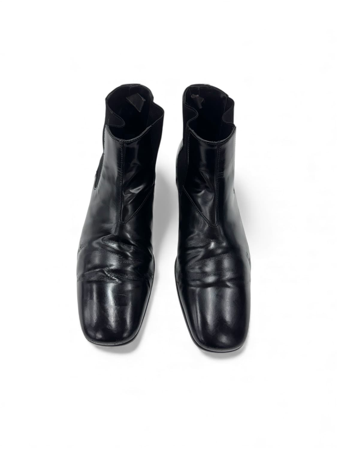 90s Prada Square Toe Boots 상품이미지3