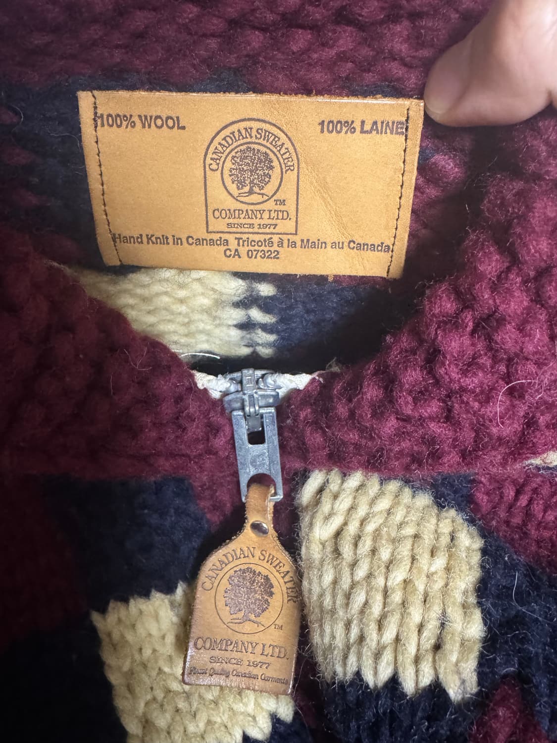 카나디안 스웨터 코위찬 국내100 상품이미지4