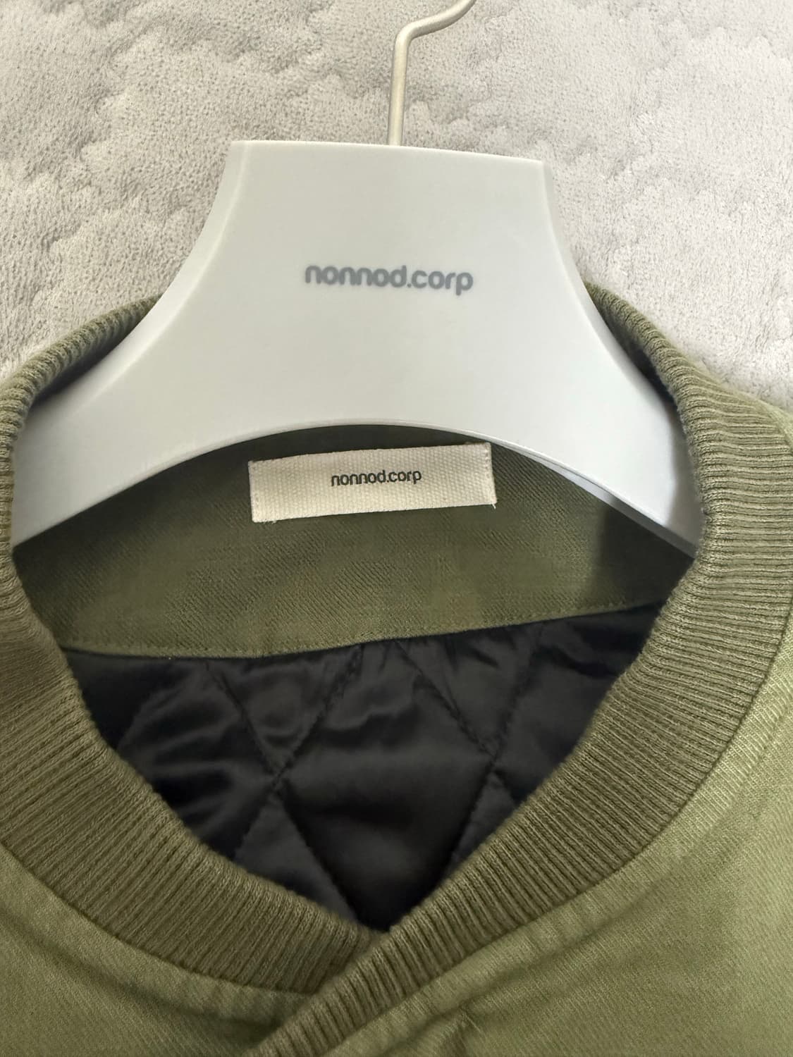 논노드 서퍼다이 서지 봄버 자켓 상품이미지2