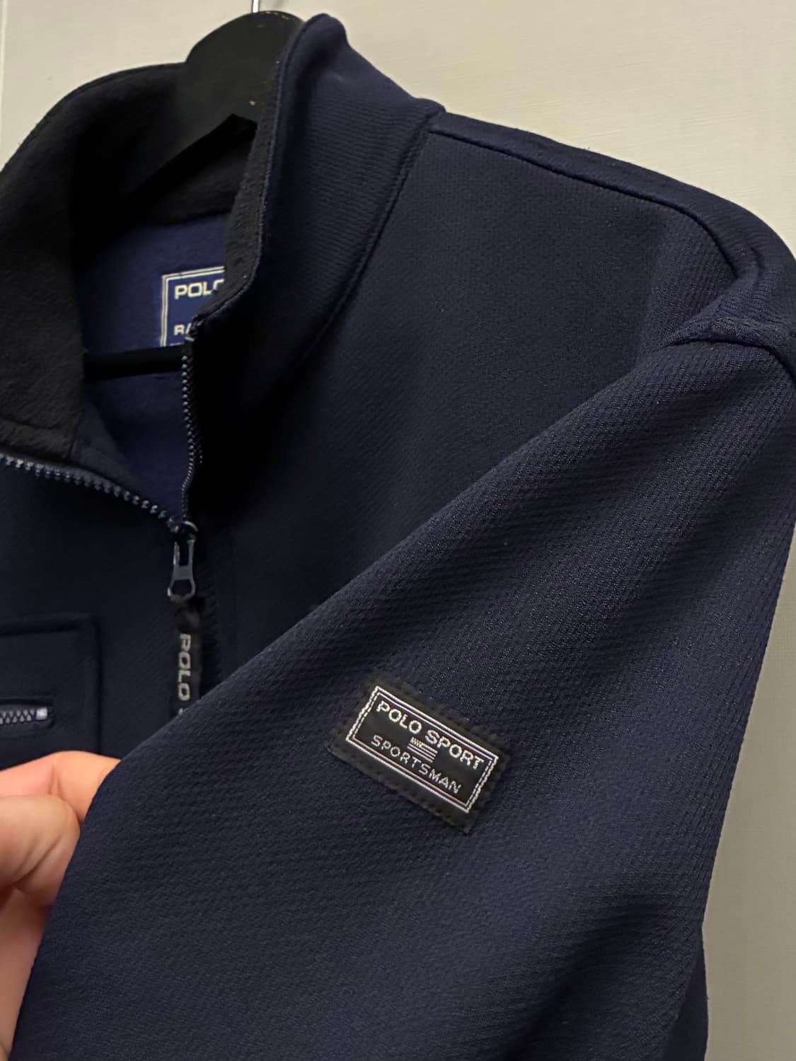 (L)90s POLO SPORT 폴로스포츠 4포켓 플리스 셔켓 자켓 상품이미지5