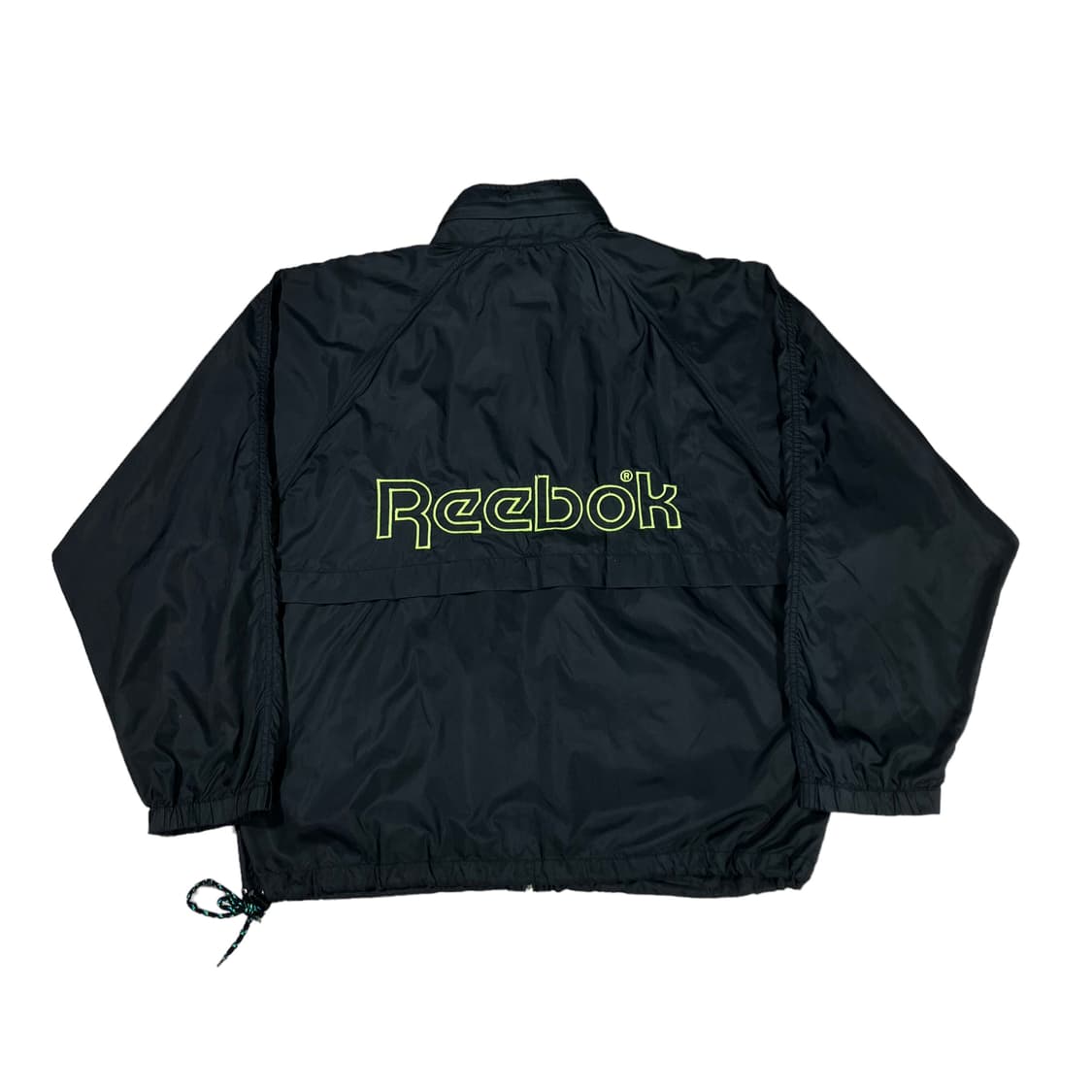 리복 빅로고 블랙 바람막이 자켓 상품이미지1