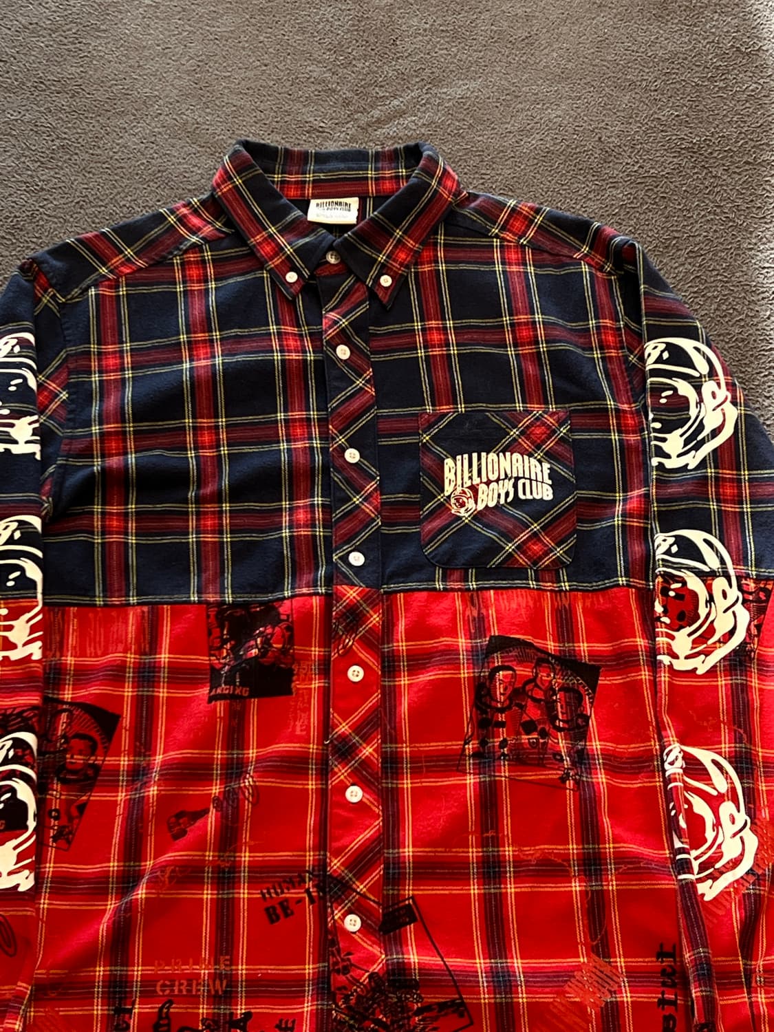 BBC see 체크 셔츠 처분  상품이미지2