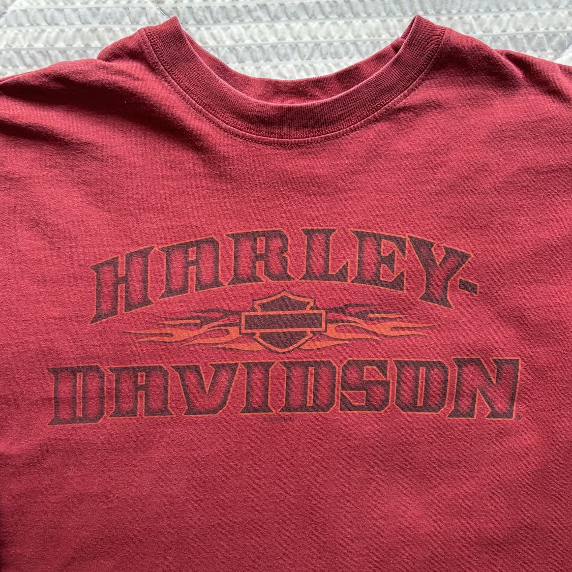 빈티지 할리데이비슨 플레임 롱슬리브 티셔츠 상품이미지3