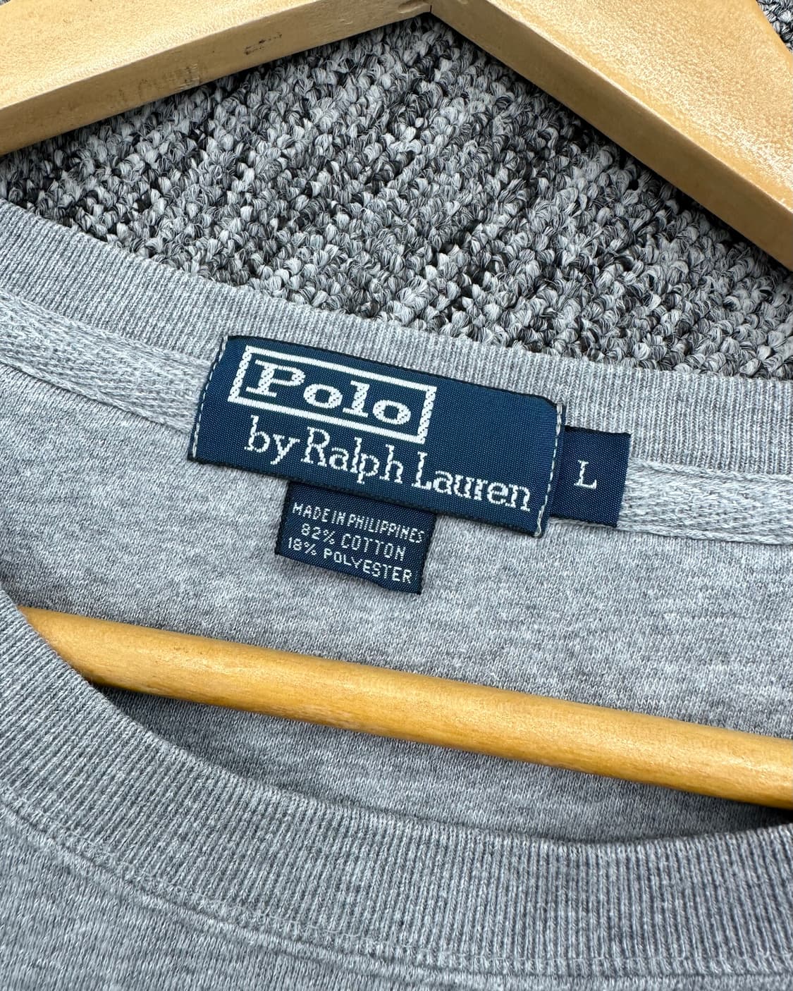 (L)폴로 기모 맨투맨-M1083 상품이미지4