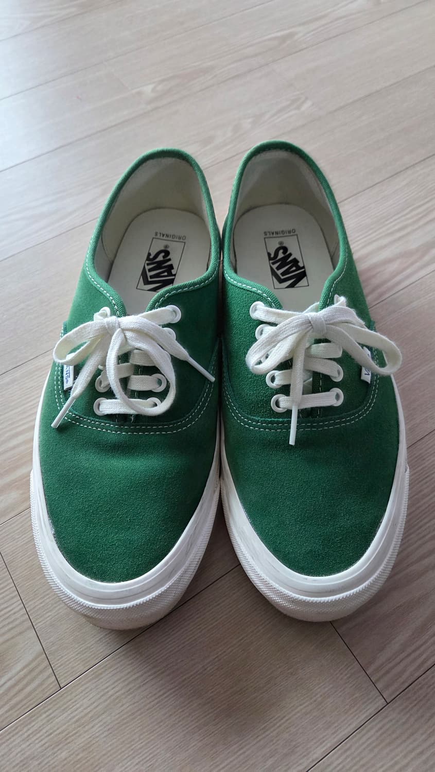 반스볼트 어센틱 스웨이드빈티지 그린280 상품이미지1