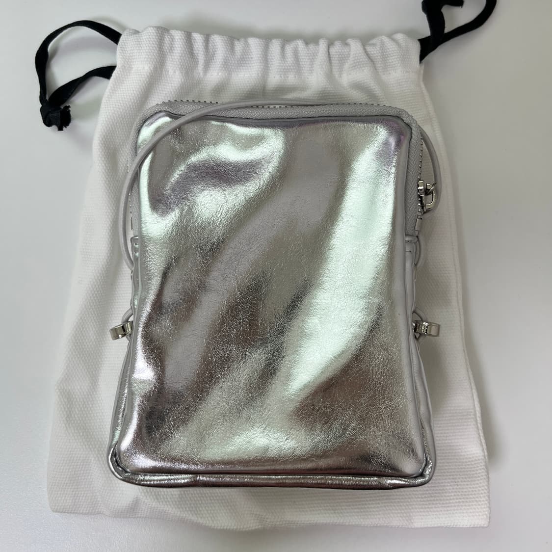 kijun 미니백 실버 상품이미지2