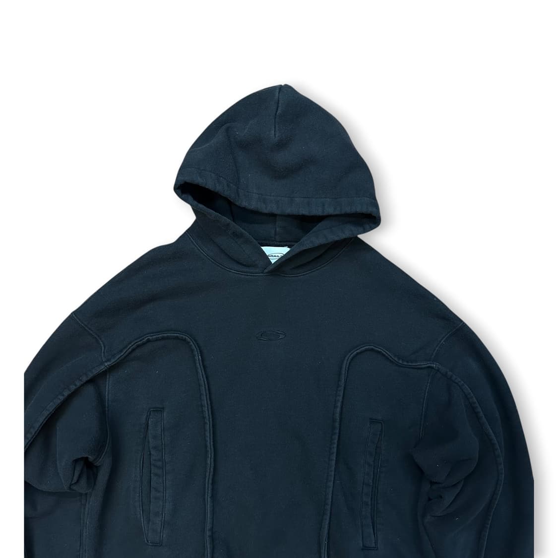 그레일즈 절개 후드티 상품이미지4