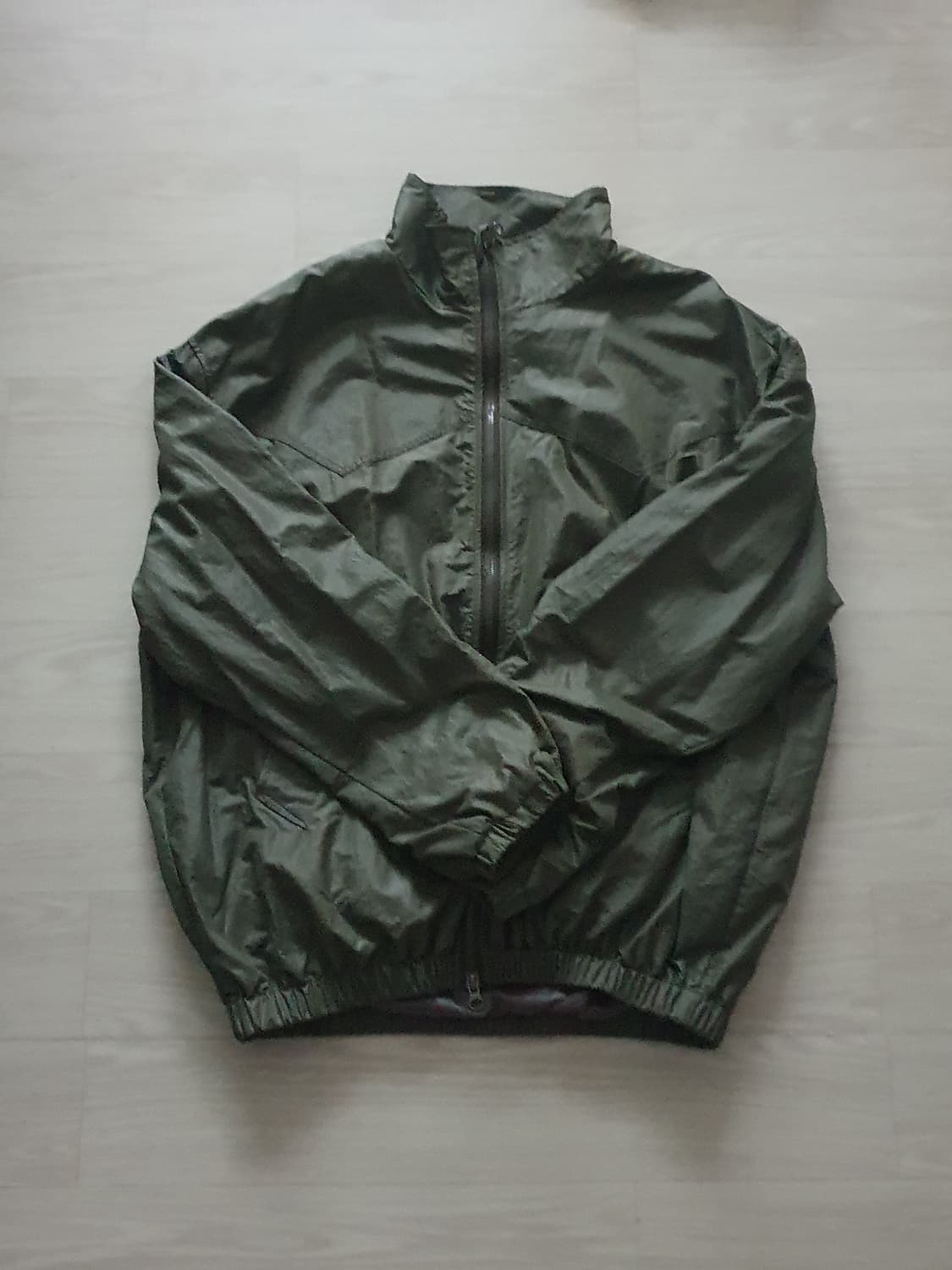 발루트 웨스턴 하이넥 블루종 올리브 상품이미지2