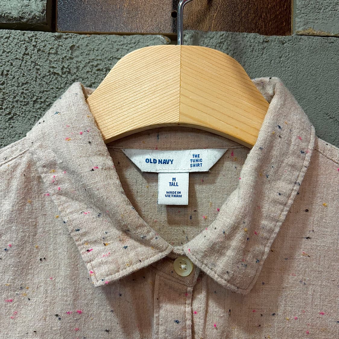 올드네이비 네프 코튼 버튼다운 셔츠 (M) 상품이미지3