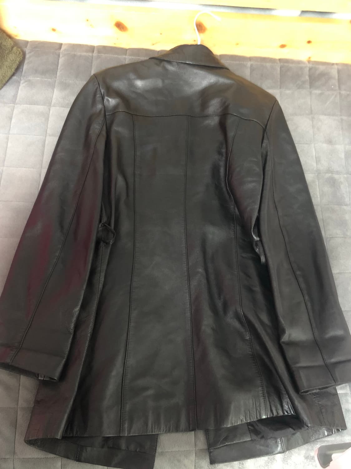 빈티지 양가죽 레더 코트 자켓 상품이미지2