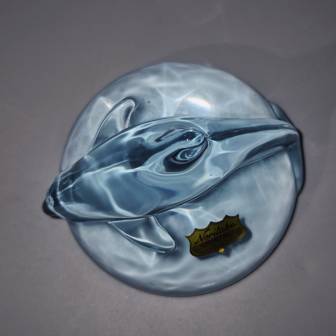 80s 노리다케 크리스탈 돌고래 아쿠아 문진 상품이미지7