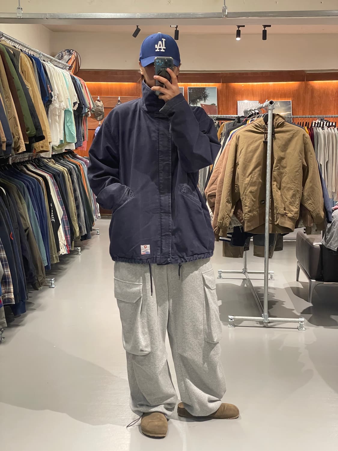 90s 빈티지 야상 자켓  (made in USA)  상품이미지4