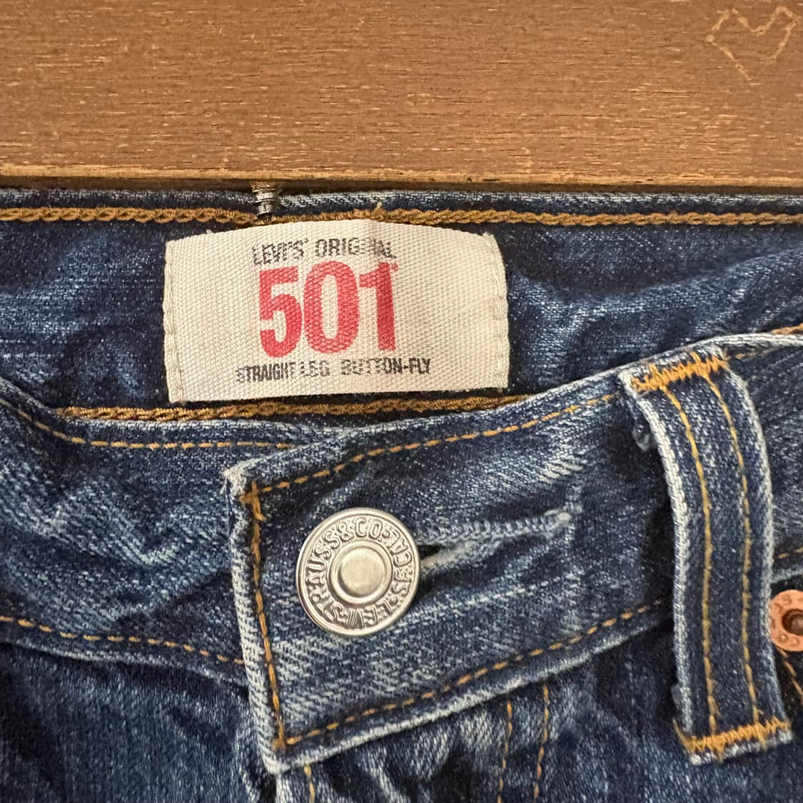리바이스 501 청바지 W32 L33 상품이미지4