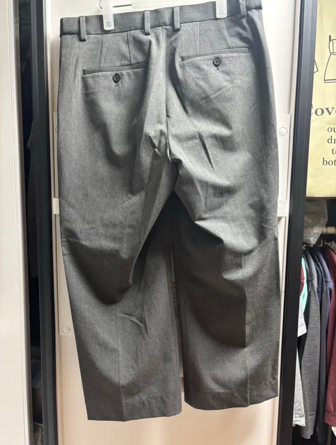 [28, 수선] 무신사 스탠다드 와이드 히든 미디엄 그레이 상품이미지3