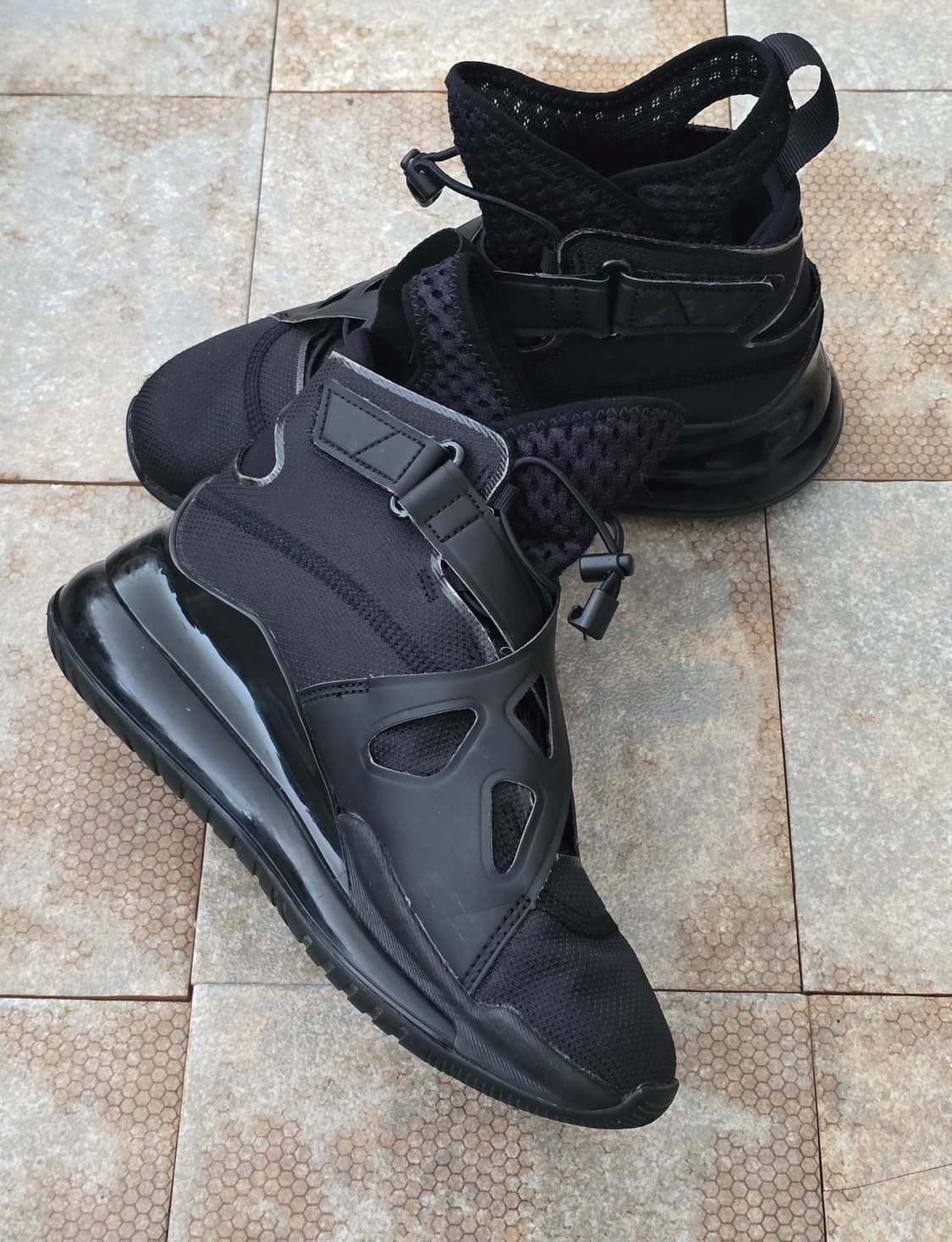 (230)나이키 조던 에어 래디튜드 720 블랙  상품이미지4