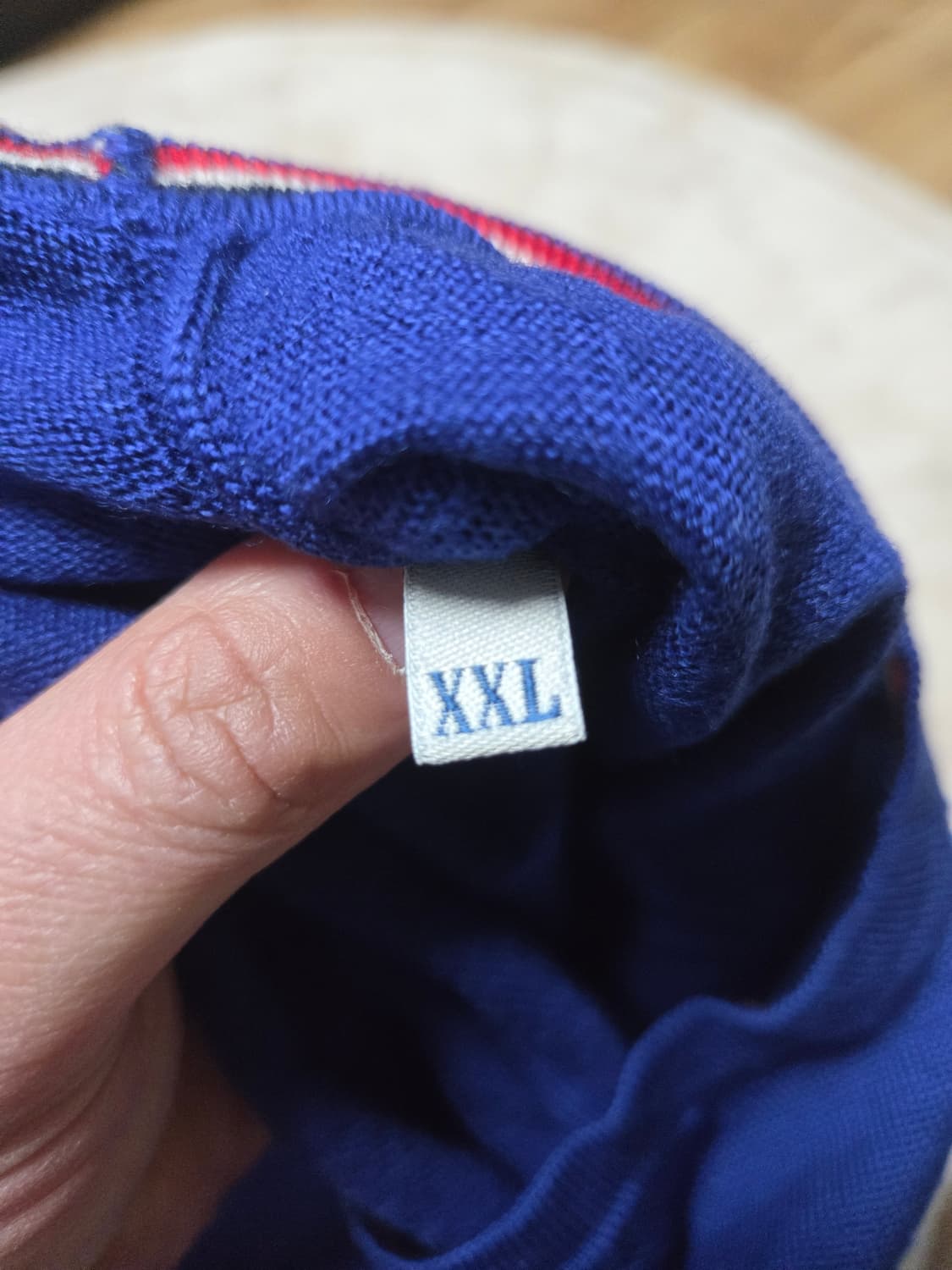 [정품] 몽클레르 마글리온 트리콧 니트 블루 105사이즈 상품이미지4