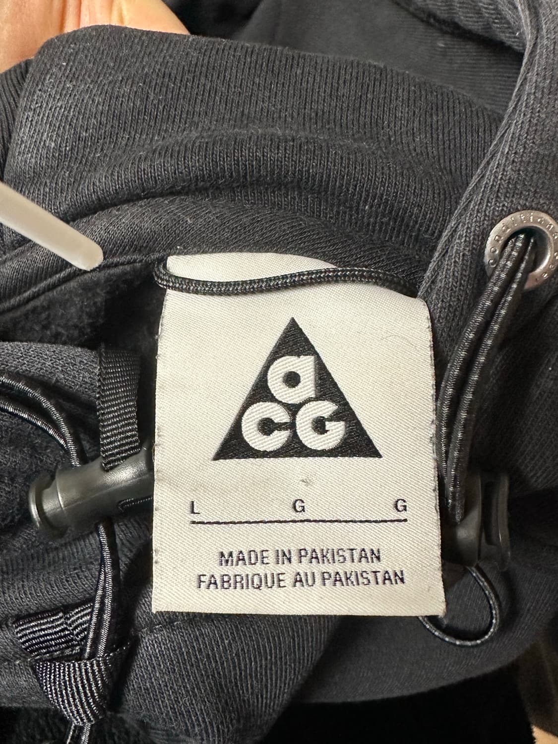 nike acg 후드티 블랙 L 상품이미지3