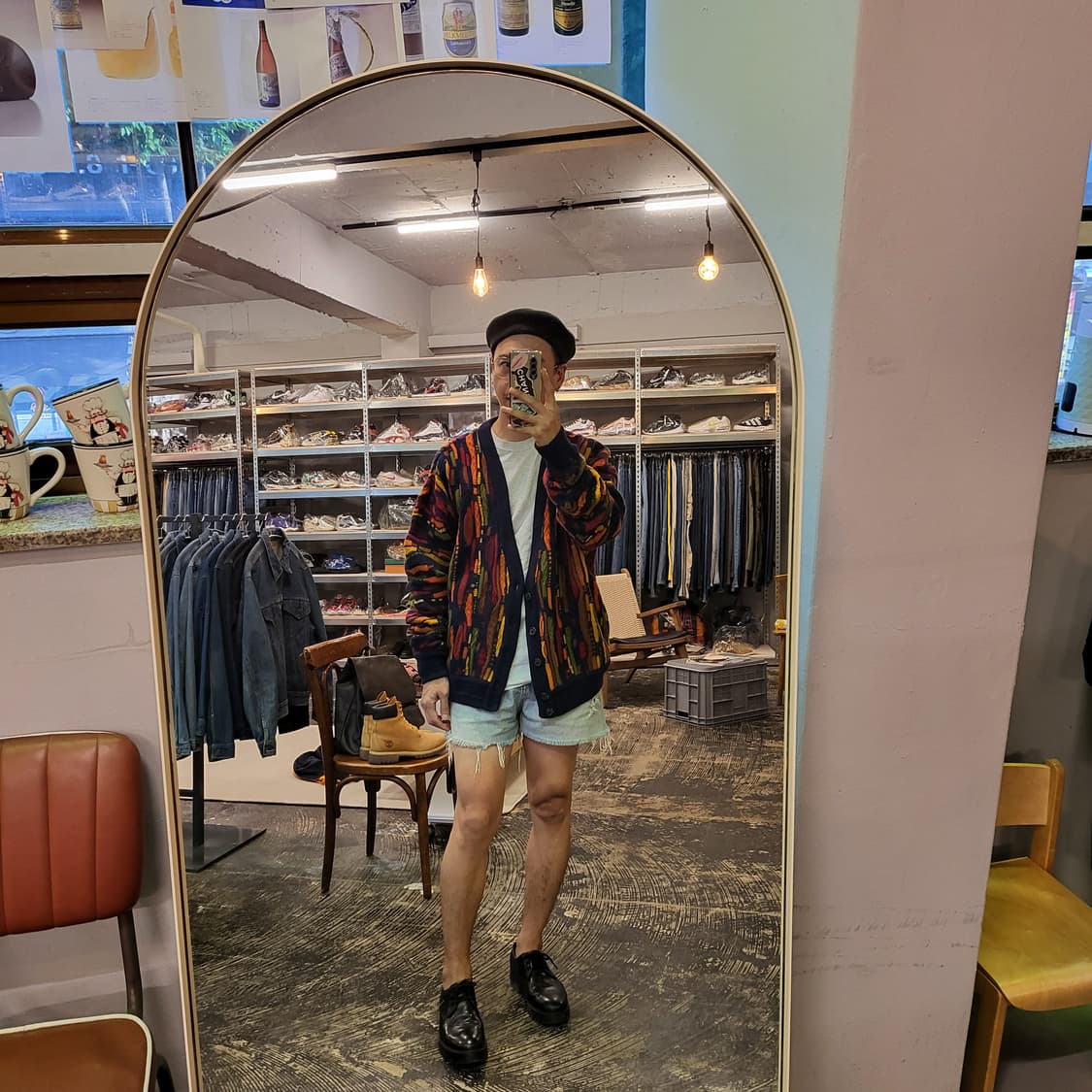 림노스 케이블 카디건 (L) 상품이미지2