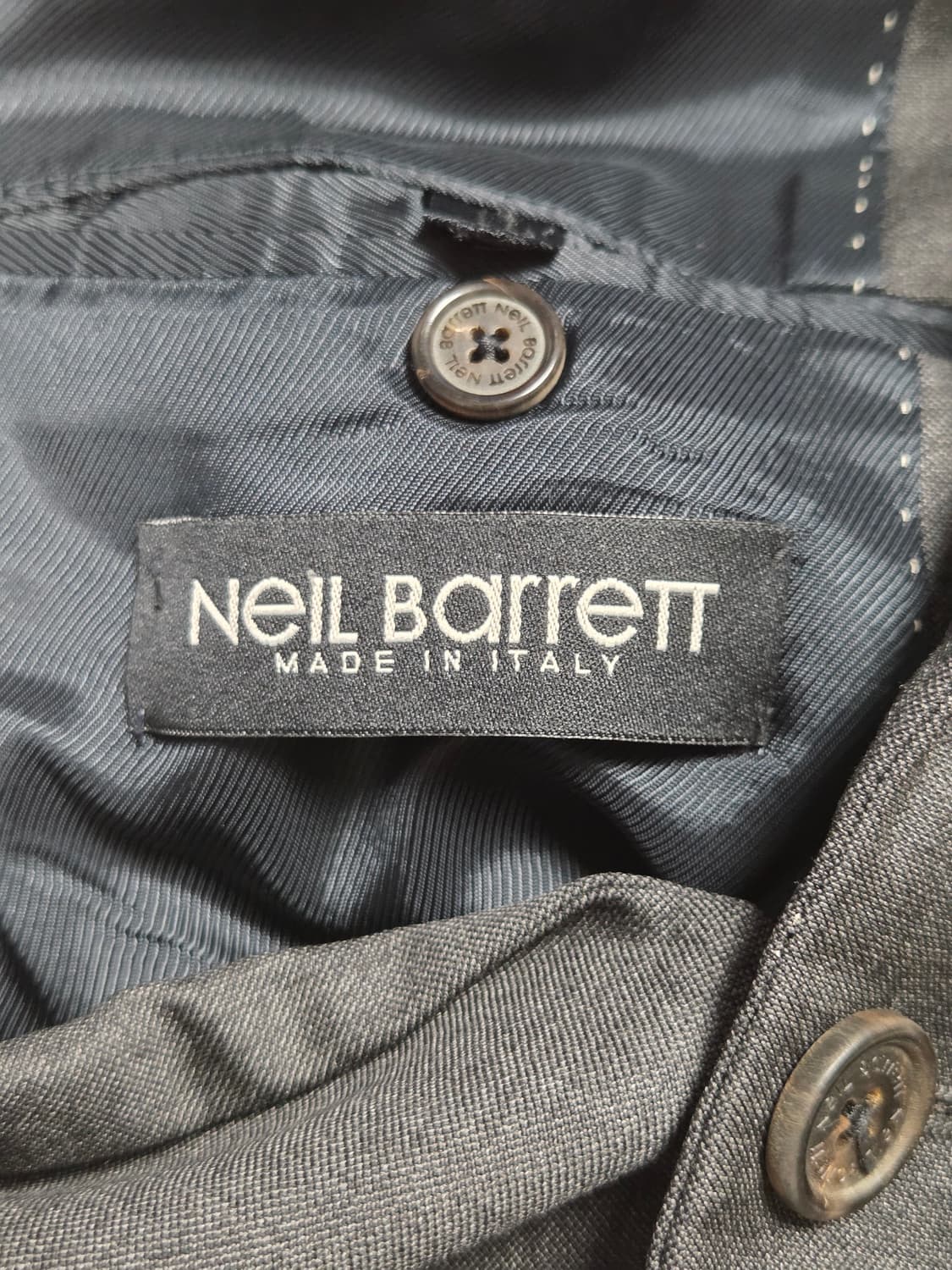 [닐바렛] 울 투버튼 블레이져 자켓 | 00252 상품이미지3