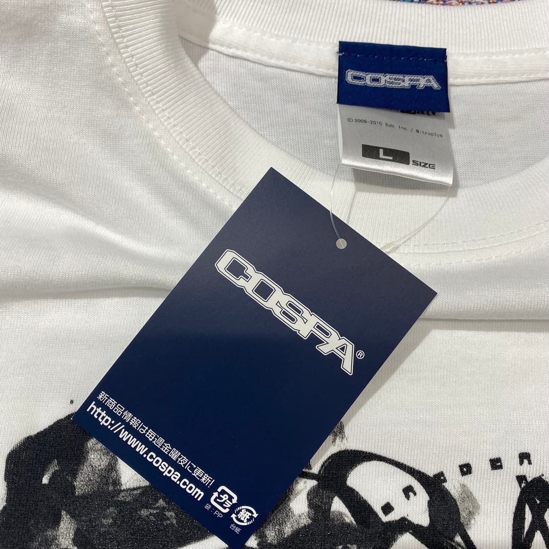 코스파 슈타인즈게이트 오피셜 애니메이션 티셔츠 상품이미지3