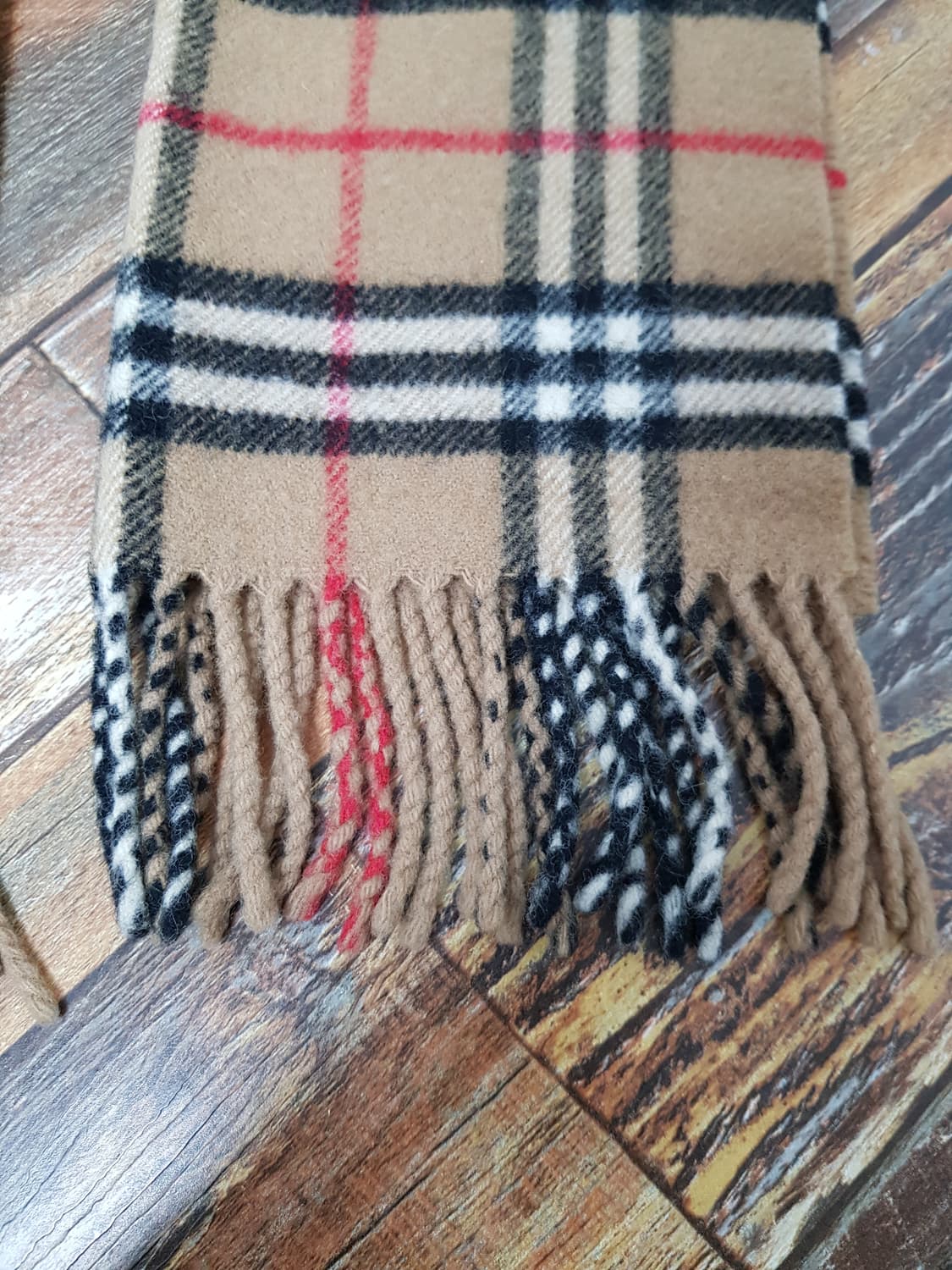 [정품] 버버리 노바체크 메리노울 머플러 상품이미지4