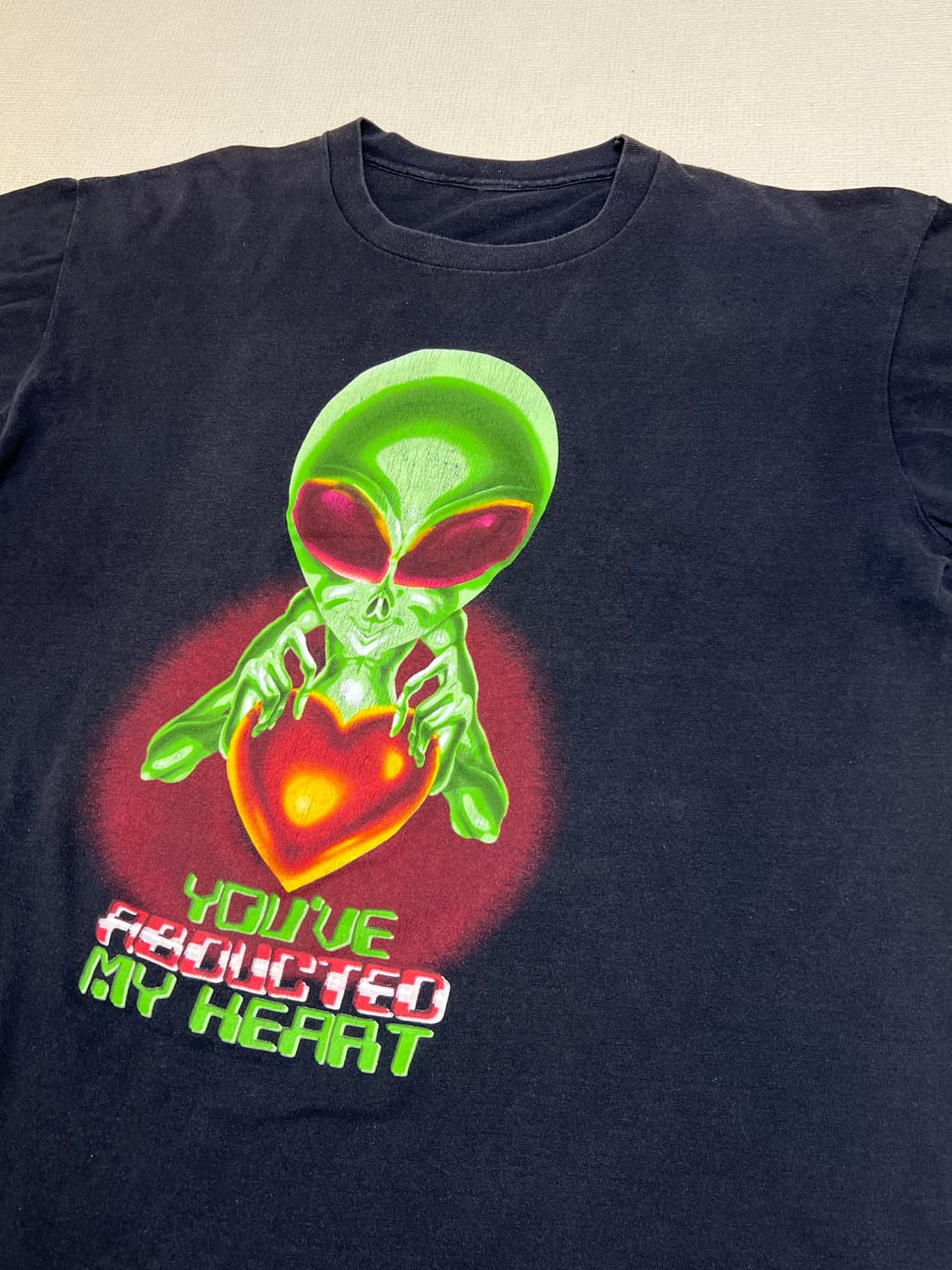 90s 빈티지 에일리언 아트웍 티셔츠 XL 상품이미지2