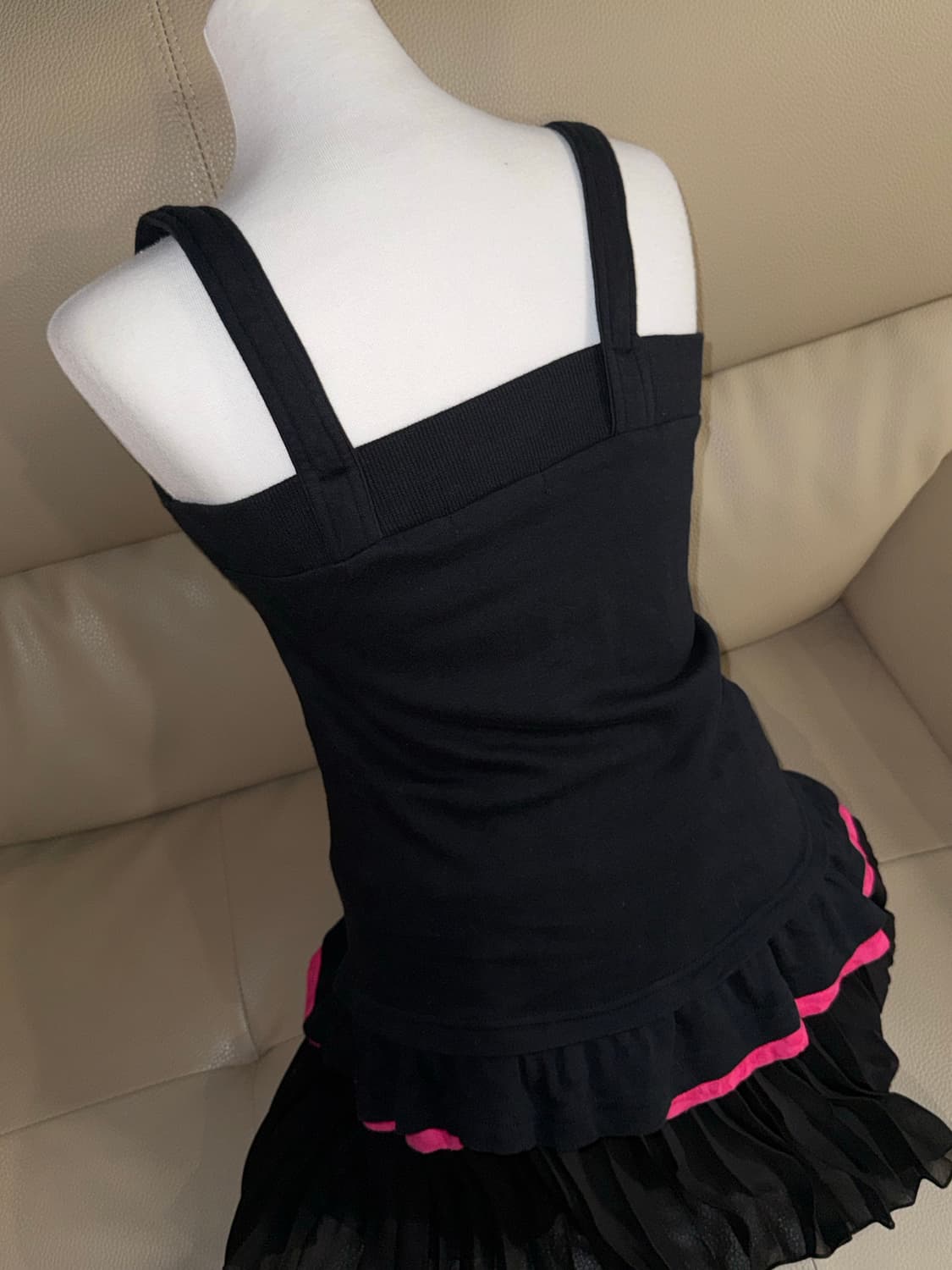 kawaii punk girl printing sleeveless 상품이미지5