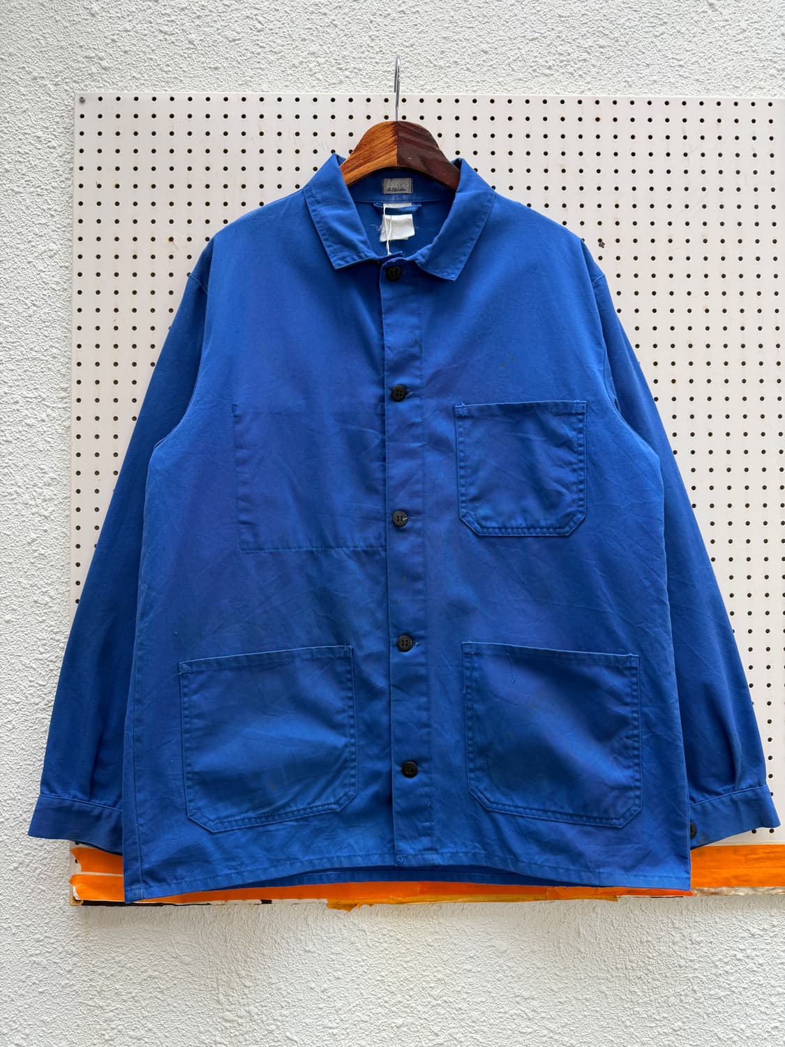 OLD VINTAGE 3 SUISSES WASHED 프렌치워크자켓 상품이미지1