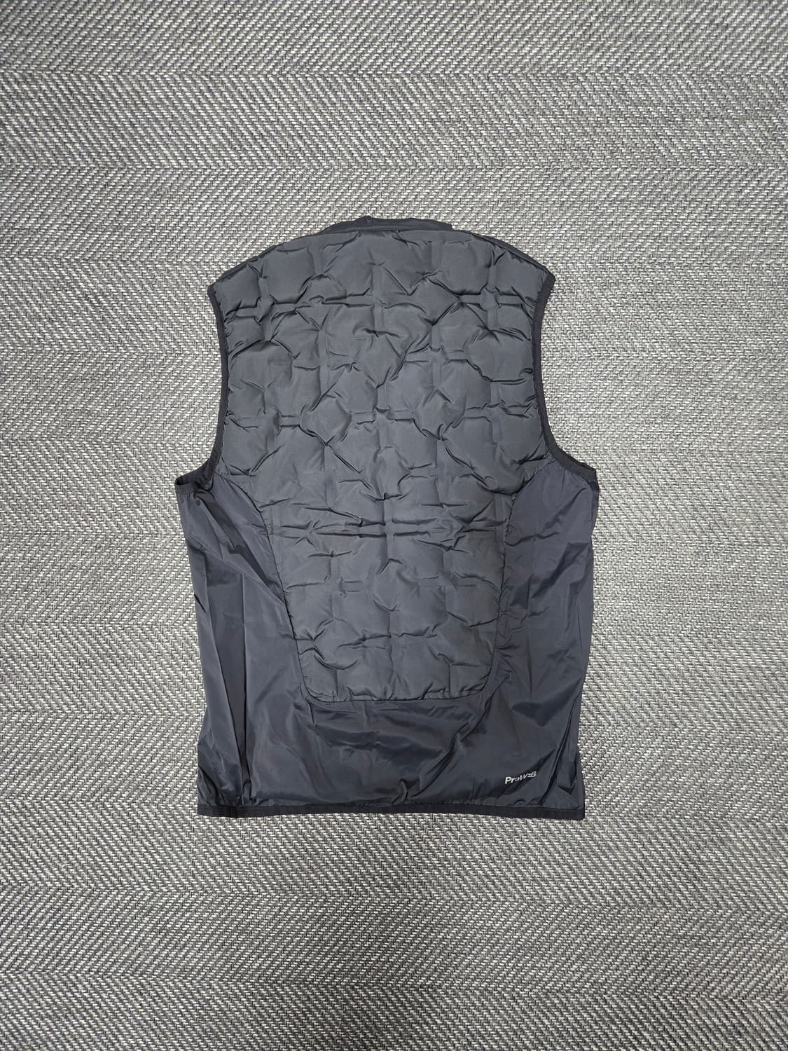 스파이더 구스다운 패딩 조끼 블랙 상품이미지2