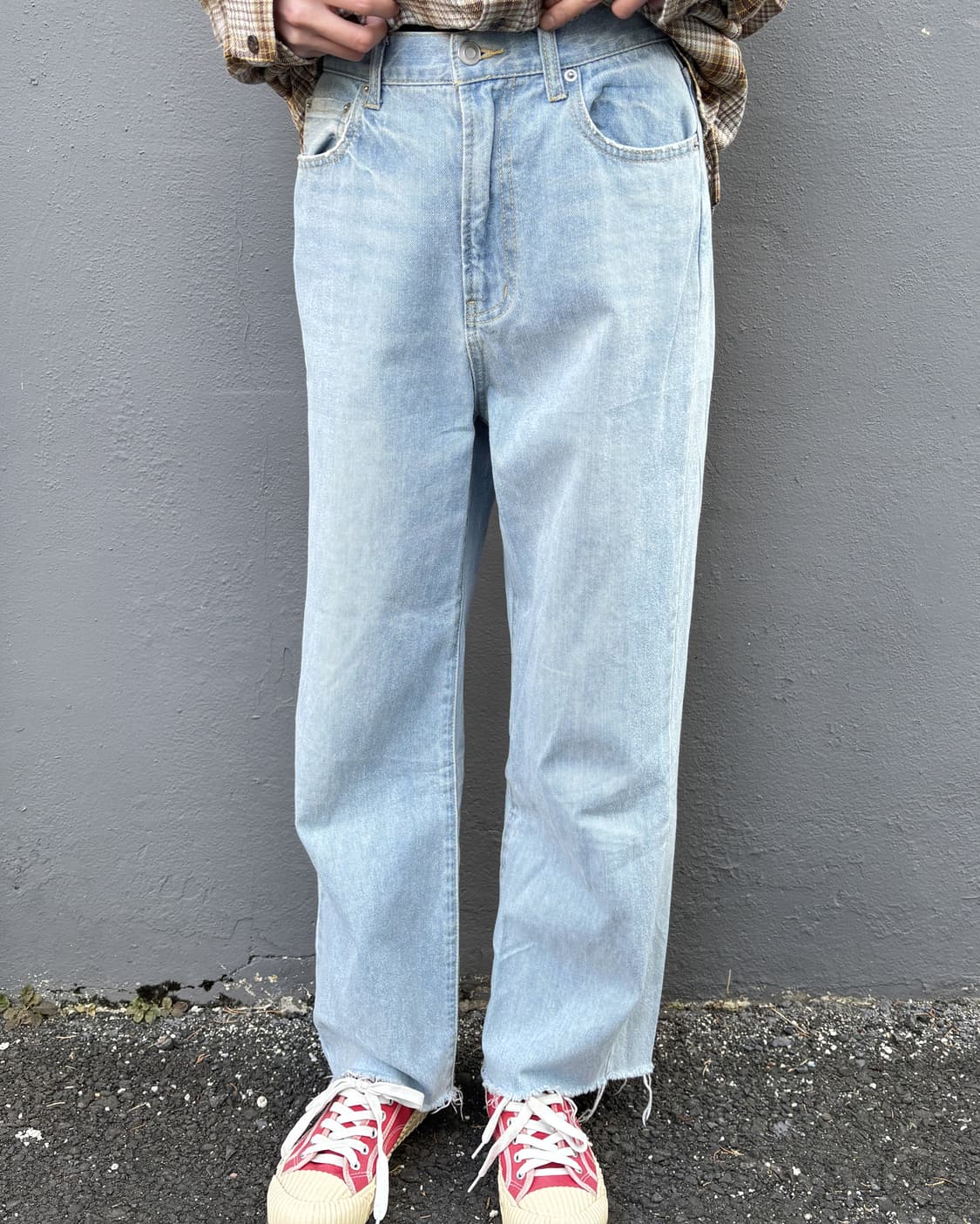 일본빈티지 wego standard 연청 상품이미지1