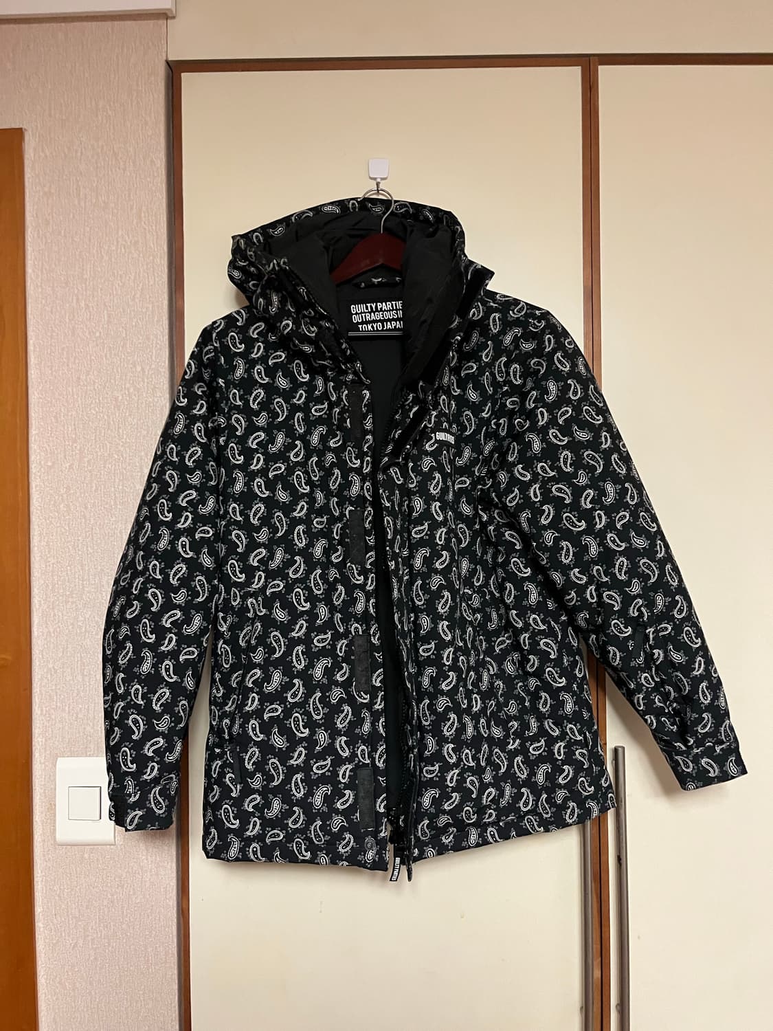 와코마리아 페이즐리 패딩 상품이미지3