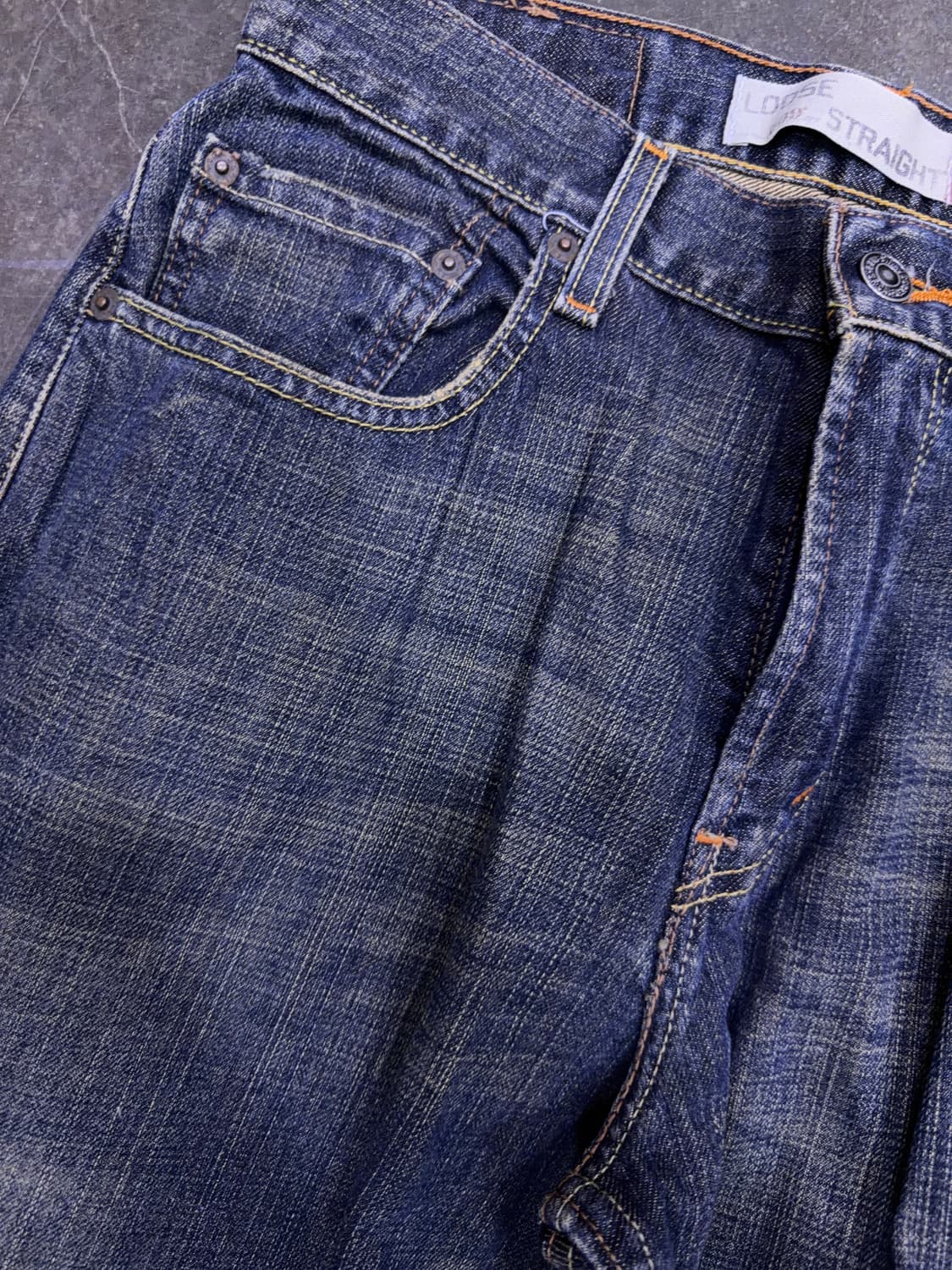 리바이스 569 루즈 스트레이트핏 00's 멕시코 메이드 데님팬츠 29 상품이미지4