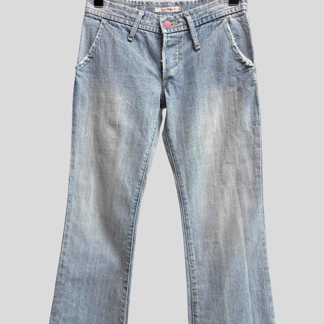 (여성24)풀카운트 로우라이즈 부츠컷 데님 청바지 상품이미지2