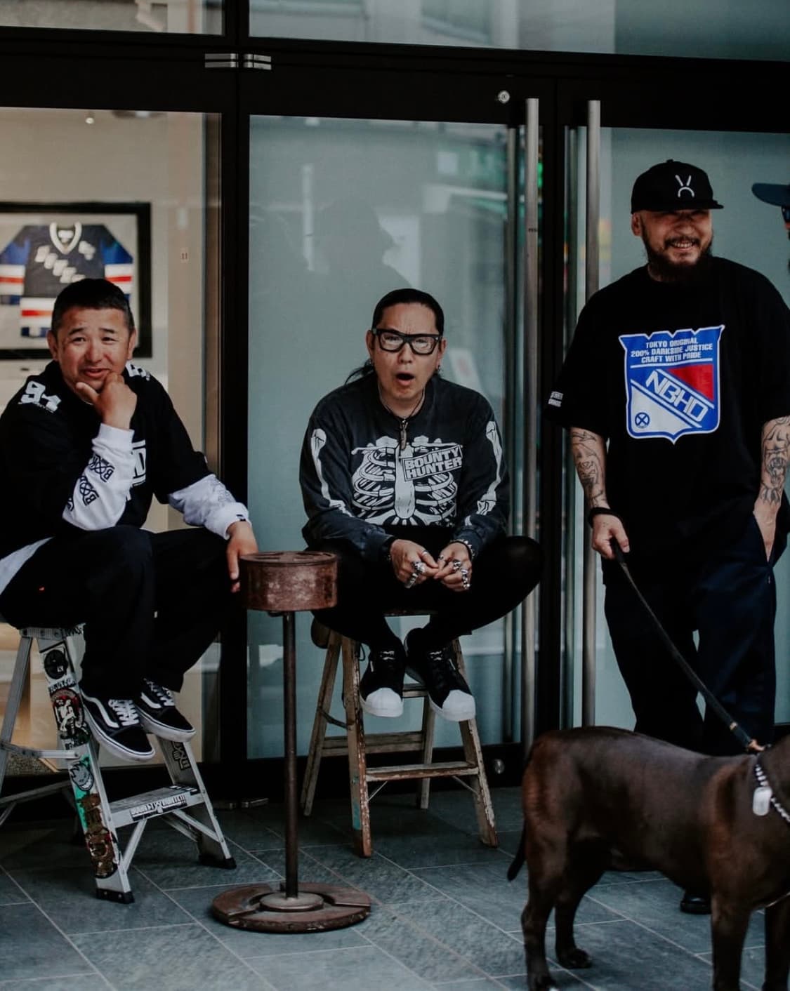 네이버후드 x 바운티 헌터 롱슬리브 상품이미지3