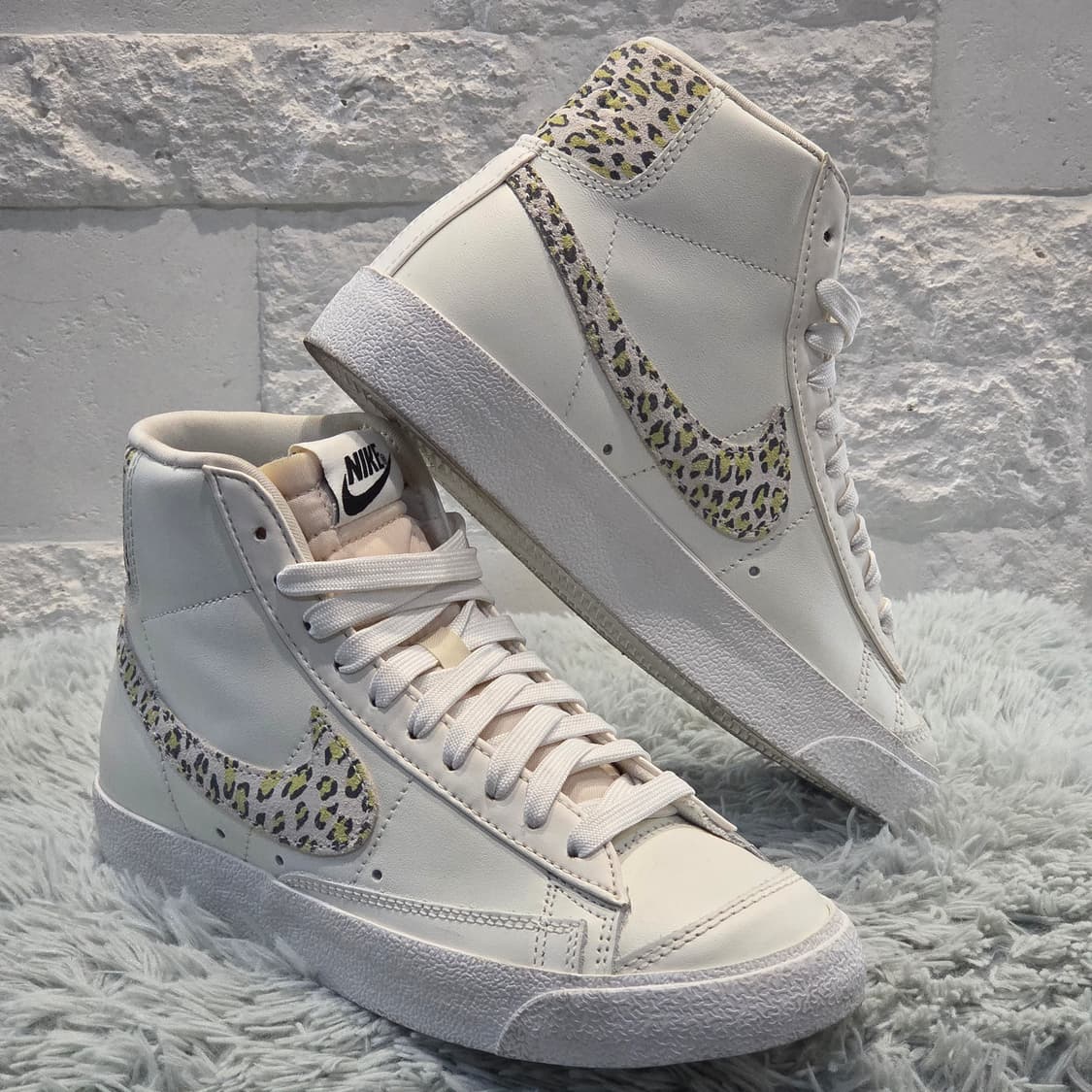 3q-17:나이키 블레이저 미드 레오파드 스우시 23cm-거의새거 상품이미지4