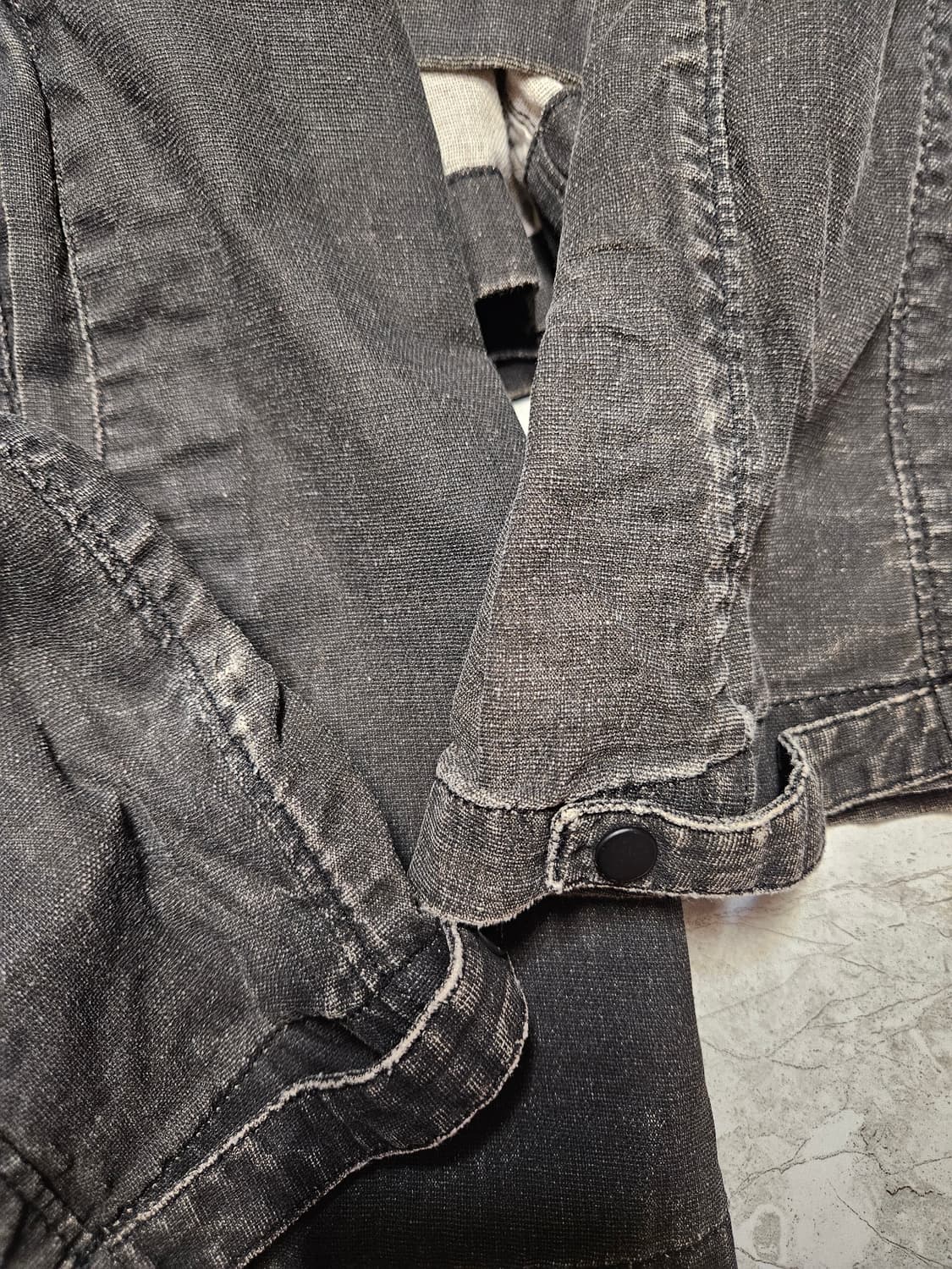 (xxl) 스톤아일랜드 그린 엣지 와펜 파카 90s 상품이미지3