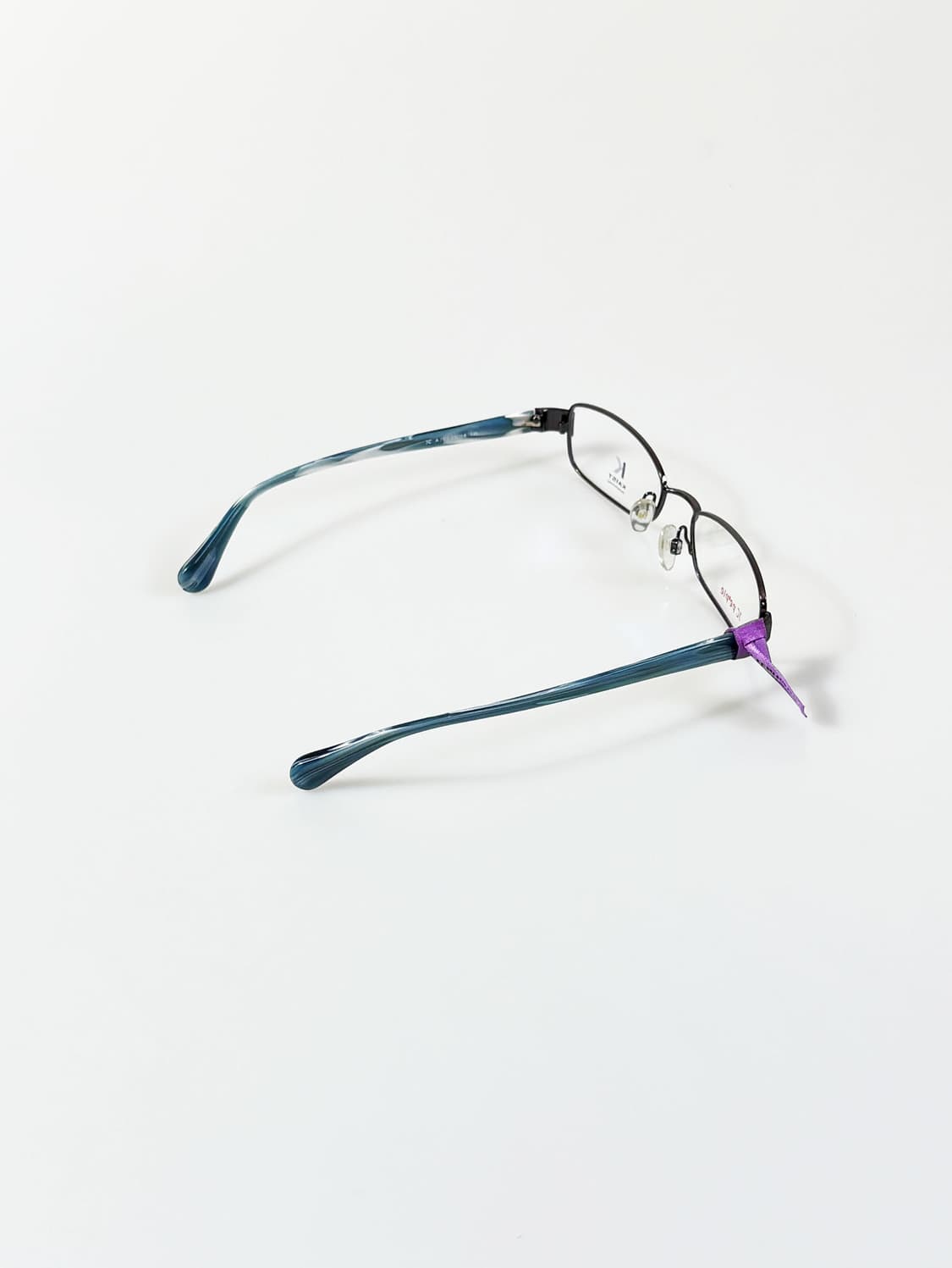 KAIST 티타늄 슬림 스퀘어 프레임 빈티지 안경 상품이미지5