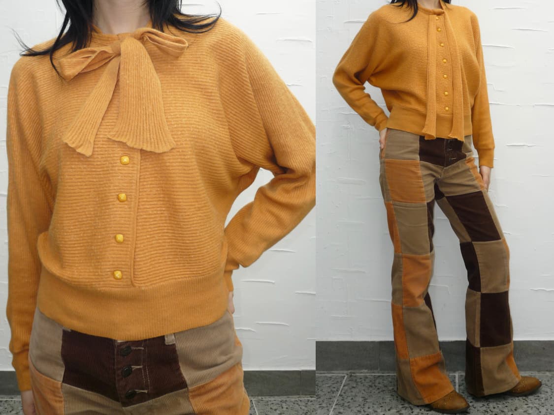 tangerine sweet bow cardigan 상품이미지3