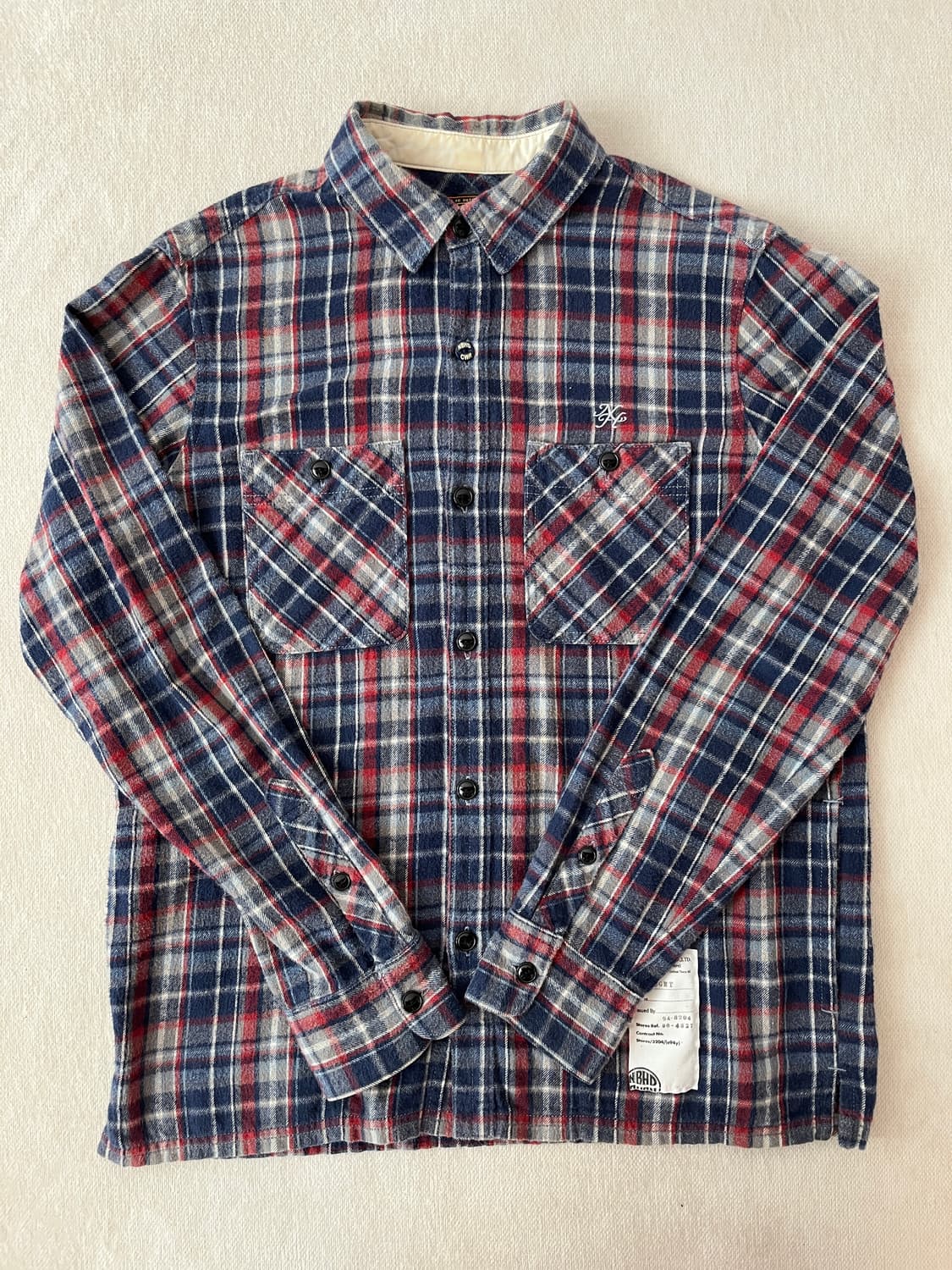 네이버후드 11fw 럼버 셔츠 상품이미지1