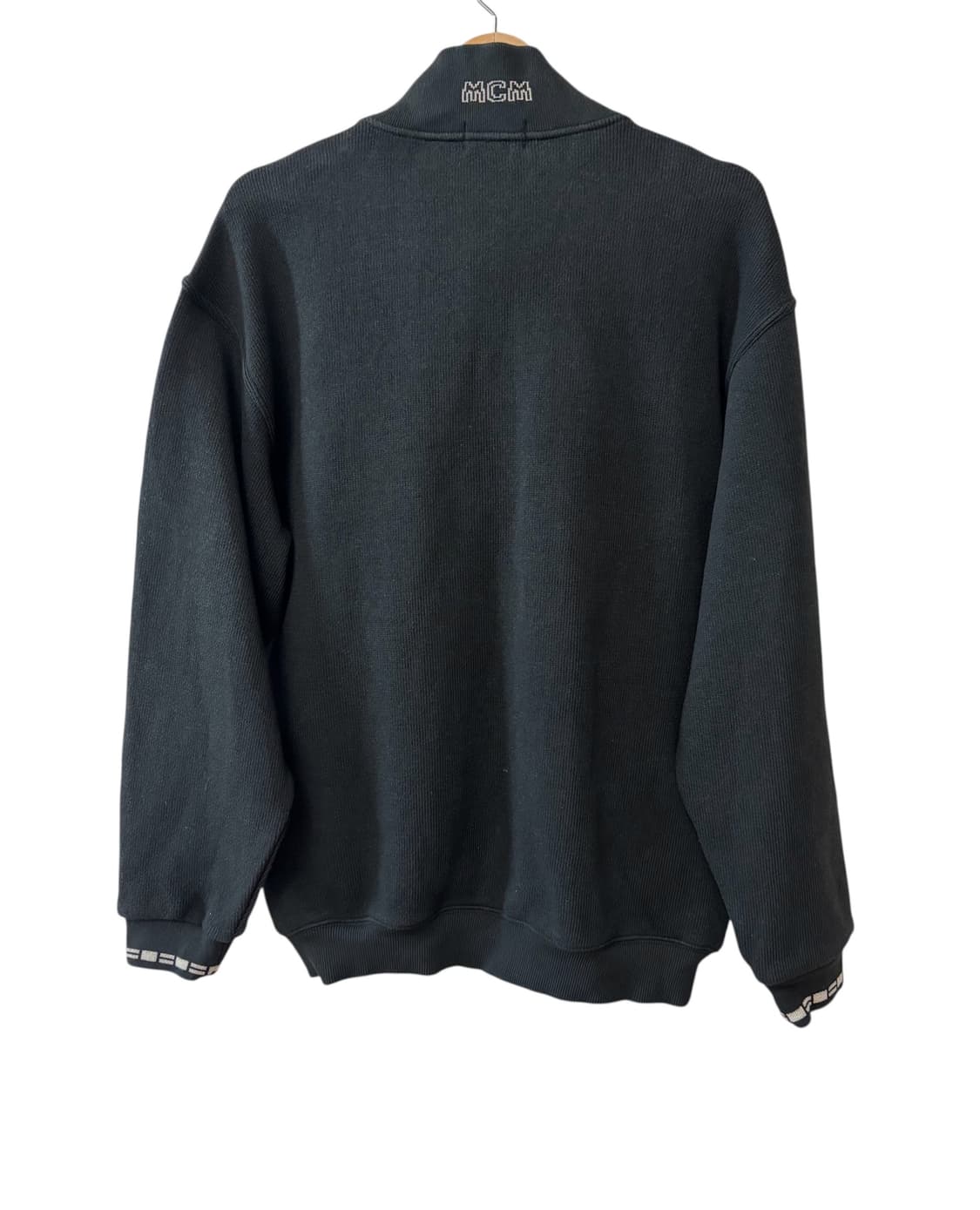MCM 크루넥 반집업 스웨터 상품이미지4